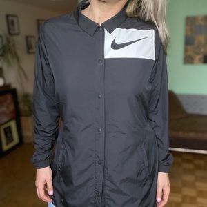 Nike Button Down Windbreaker